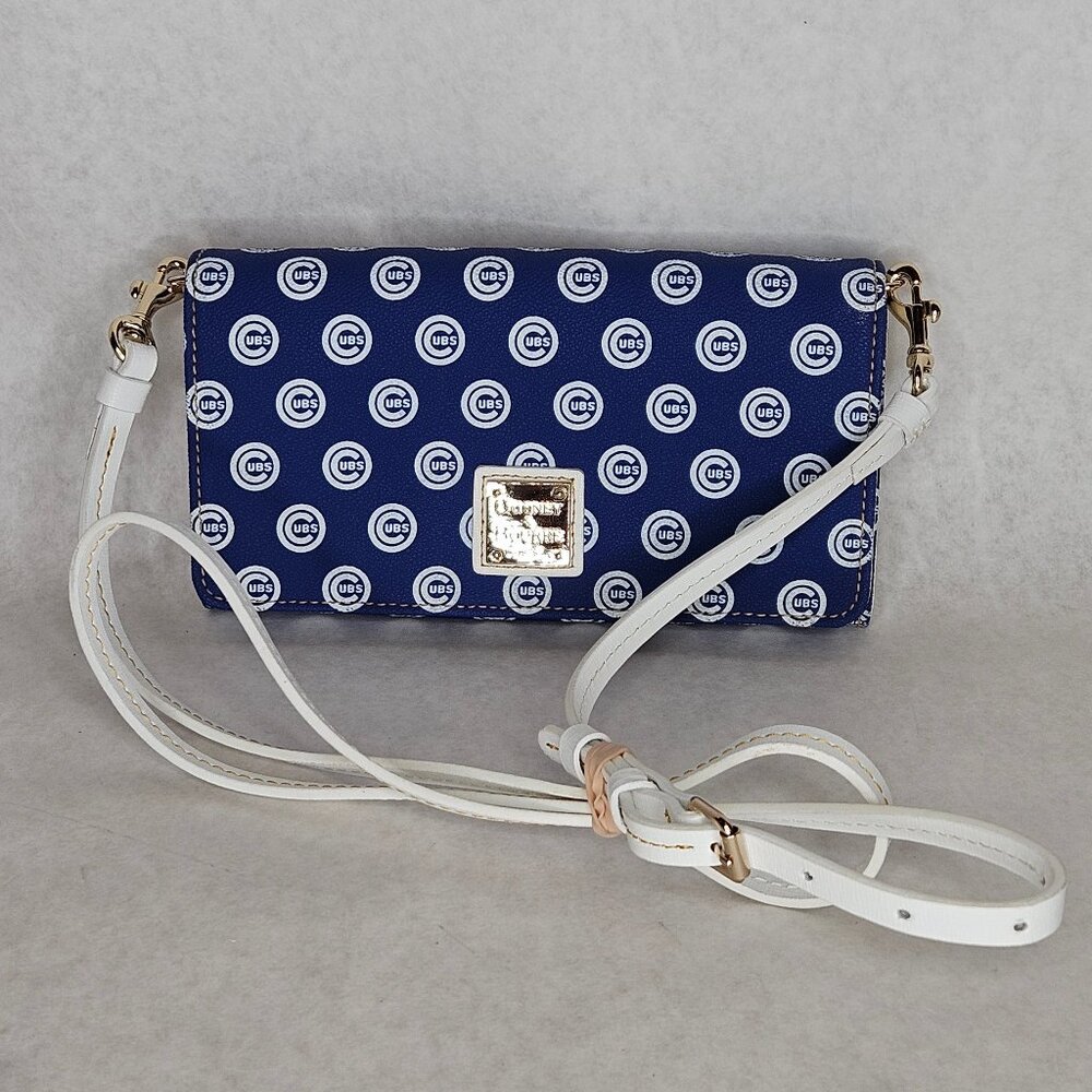 Dooney and Bourke Blue White Cubs Crossbody Purse Handbag